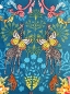 Preview: Baumwolle Patchwork - Odile Bailloeul - Royal Expedition - Teal