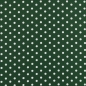Preview: Baumwolle Popeline - Big Dots - Dunkelgrün