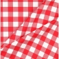 Preview: Canvas - Waterproof - Karo - Rot