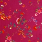 Preview: Rustic Flowers - Samt - Pink