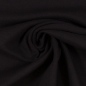 Preview: Bündchen Schlauchware - UNI - Schwarz