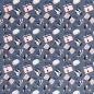 Preview: Baumwolle - Retro-Fashion - Reststück ca. 100 cm