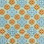 Preview: Swafing Baumwolle - Julia - Blütenornament - Blau