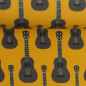 Preview: Swafing Sweat French Terry - Retro - Gitarre Gelb