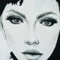 Preview: French Terry - Gloomy Hills by THORSTEN BERGER - MYSTIC LADY - Panel