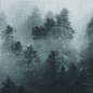 Preview: French Terry - Gloomy Hills by THORSTEN BERGER - HAZY SHADES - Panel