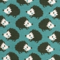 Preview: Jersey Swafing - Animal Minis by Käselotti - Igel - Petrol