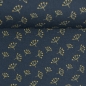 Preview: Swafing Baumwolle Webware - Jule - Pusteblumen - Dunkelblau