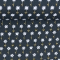 Preview: Swafing Baumwolle Webware - Jule - Blumen -Klein - Dunkelblau