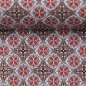Preview: 2021 Swafing Baumwolle Webware - Julia - Blütenornament - Schlamm