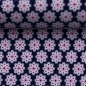 Preview: 2021 Swafing Baumwolle Webware - Julia - Kleine Blüten - Dunkelblau