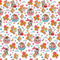 Preview: Jersey Digital Fiona Hewitt - Kittens in Baskets - White