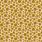 Preview: Baumwolle Popeline - Big Dots - Gold - 5 m Ballen
