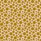Preview: Baumwolle Popeline - Big Dots - Gold - 5 m Ballen