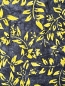 Preview: Baumwolle Patchwork - Batik - Leaves - Gelb