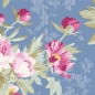 Preview: Tilda Patchwork Baumwolle - Woodland Hazel Blue