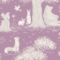 Preview: Tilda Patchwork Baumwolle - Woodland Mauve