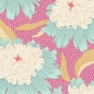 Preview: Tilda Patchwork Stoff Baumwolle - Gardenlife - Bowl Peony Pink