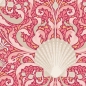 Preview: Tilda Patchwork Stoff Baumwolle - Cotton Beach - Scallop Shell Coral