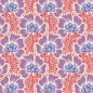 Preview: Tilda Patchwork Stoff Baumwolle - Cotton Beach - Ocean Flower Coral