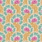 Preview: Tilda Patchwork Stoff Baumwolle - Cotton Beach - Ocean Flower Honey