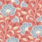Preview: Tilda Patchwork Stoff Baumwolle - Windy Days Stormy Coral