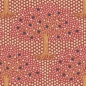 Preview: Tilda Patchwork Stoff Baumwolle - Hometown - Applegarden Rust