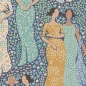Preview: Tilda Patchwork Stoff Baumwolle - Hometown - Friendly Gathering Blue
