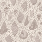 Preview: Tilda Patchwork Stoff Baumwolle - Cotton Beach - Beach Shells Grey