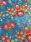 Preview: Baumwolle Patchwork - Odile Bailloeul - Mini Flower Fairies - Blue