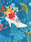 Preview: Baumwolle Patchwork - Odile Bailloeul - Royal Expedition - Teal