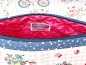 Preview: Täschchen - Fahrrad - Rosa Vichy Flowers