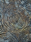 Preview: Baumwolle Patchwork - Batik - Large Circles - Schwarz