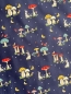 Preview: Baumwolle  POPLINE -  MUSHROOM VILLAGE - NAVY