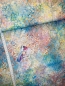 Preview: Baumwolle Patchwork - Batik - Circles - Sky