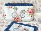 Preview: Täschchen - Fahrrad Blumen und Streifen