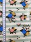 Preview: Birch - Baumwolle - Streifen - Rosen - naturweiß