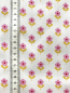 Preview: Baumwolle Fiona Hewitt - POPLIN - RASPBERRY FLOWER - Weiß