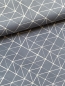 Preview: Baumwolle Swafing - Geometrische Linien - Rauchblau