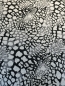 Preview: Jacquard - Jersey Swafing - Safari - Leo Schwarz/Grau - Reststück ca.140 cm