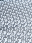Preview: Baumwolle Swafing - Muscheln - Rauchblau - Reststück ca. 240 cm