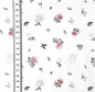 Preview: Jersey Swafing - Blumen Klein - Reststück ca. 50 cm