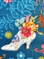 Preview: Baumwolle Patchwork - Odile Bailloeul - Royal Expedition - Teal
