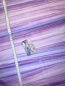 Preview: Baumwolle Patchwork - Batik - Retro Stripe - Lila