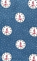 Preview: Jersey Anker Punkte - Blau