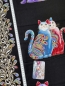 Preview: Patchwork Baumwolle - Cat-i-tude 2 - Schwarz