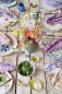 Preview: Tilda Patchwork Stoff Baumwolle - Gardenlife - Nasturtium Lavender