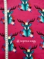 Preview: Baumwolle Köper Hamburger Liebe -  RUDOLPH - pink - Reststück ca. 100 cm