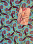 Preview: Baumwolle Patchwork - Odile Bailloeul - Fronds - Turquoise