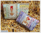 Preview: Tilda Patchwork Stoff Baumwolle - Cotton Beach - Scallop Shell Blue